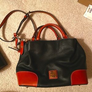 Black Pebble Grain Brenna by Dooney & Bourke